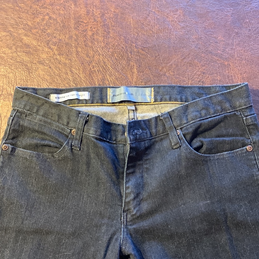 Vintage paperdenim&cloth jeans. Size 28 waist. - Picture 2 of 6